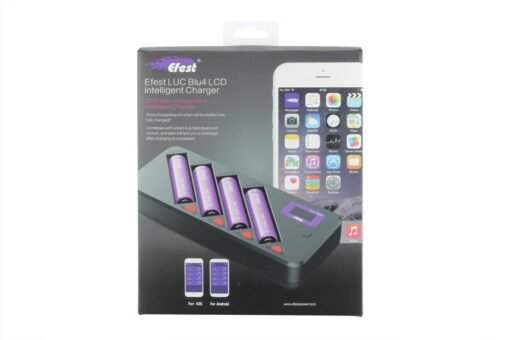 6654 Efest Luc Blu4 Lcd Intelligent Charger