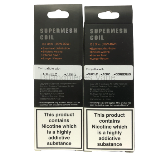 GEEKVAPE SUPER MESH COIL (5PK)