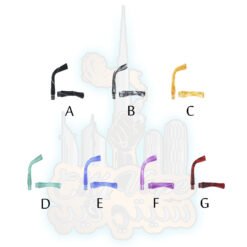 ( Drip Tip ) Extra Long Angled Acrylic Drip Tip