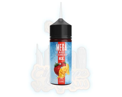 mega mango strawberry 120 Grand Mega Mango Strawberry Ice 120ml