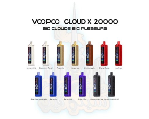 voopoo cloud x 20000 Voopoo Cloud X 20000 Puffs Dtl