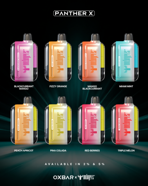 New-Flavours-1B DR.VAPES-OXBAR PANTHER X 50K Puffs